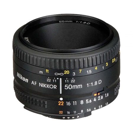 Lente Nikon 50mm F/1.8d.