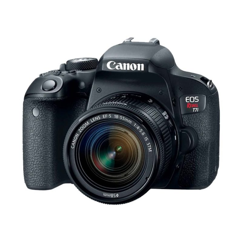 Cámara Canon Eos Rebel T7i +memoria+estuche - Tecnología en oferta