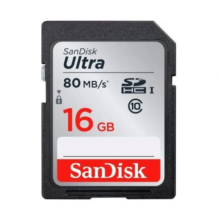 Micro Sd 16gb Clase 10 Speed 80 Sandisk Ultra