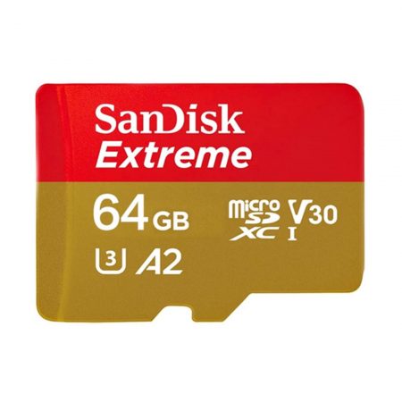 Memoria Micro Sd 64gb Clase 10 Sandisk Extreme U3 4k