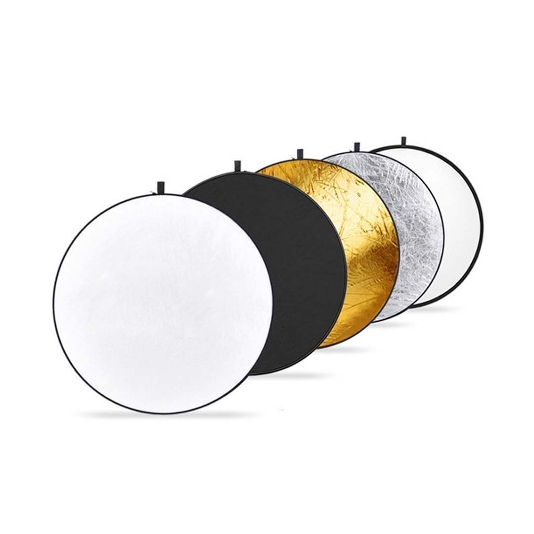 Profi 5-in-1 estudio fotográfico reflector fotografía reflector set 60cm faltreflektoren j9s7 