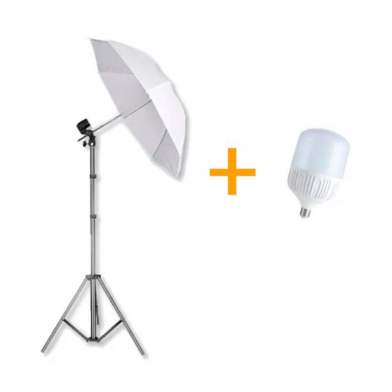 Kit de Luces Para Estudio De Fotografía + Bombillo +